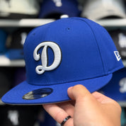 New Era Los Angeles Dodgers 'D' Electric Blue 9FIFTY Snapback - Product Image