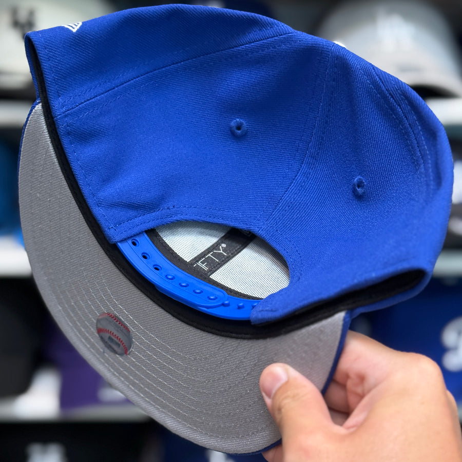 New Era Los Angeles Dodgers 'D' Electric Blue 9FIFTY Snapback - Product Image