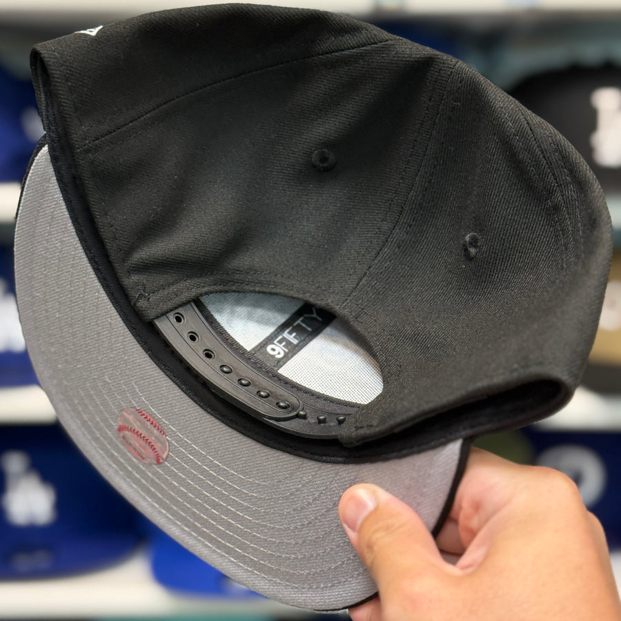 New Era Los Angeles Dodgers 'D' Black 9FIFTY Snapback - Product Image