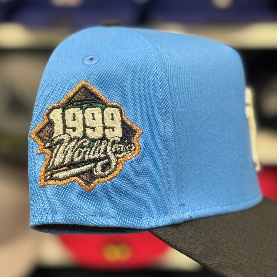 New Era New York Yankees '1999 World Series' A-Frame Blue/Black 9FORTY Snapback - Product Image