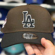 New Era Los Angeles Dodgers '1988 World Series' A-Frame 9FORTY Brown/Black Snapback - Product Image