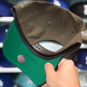 New Era Los Angeles Dodgers '1988 World Series' A-Frame 9FORTY Brown/Black Snapback - Product Image