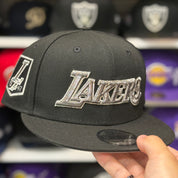 New Era Los Angeles Lakers '1947 LA' Black 9FIFTY Snapback - Product Image