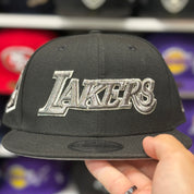 New Era Los Angeles Lakers '1947 LA' Black 9FIFTY Snapback - Product Image