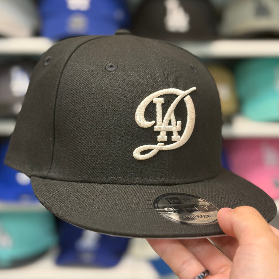 New Era Los Angeles Dodgers 'City Connect' Black 9FIFTY Snapback - Product Image