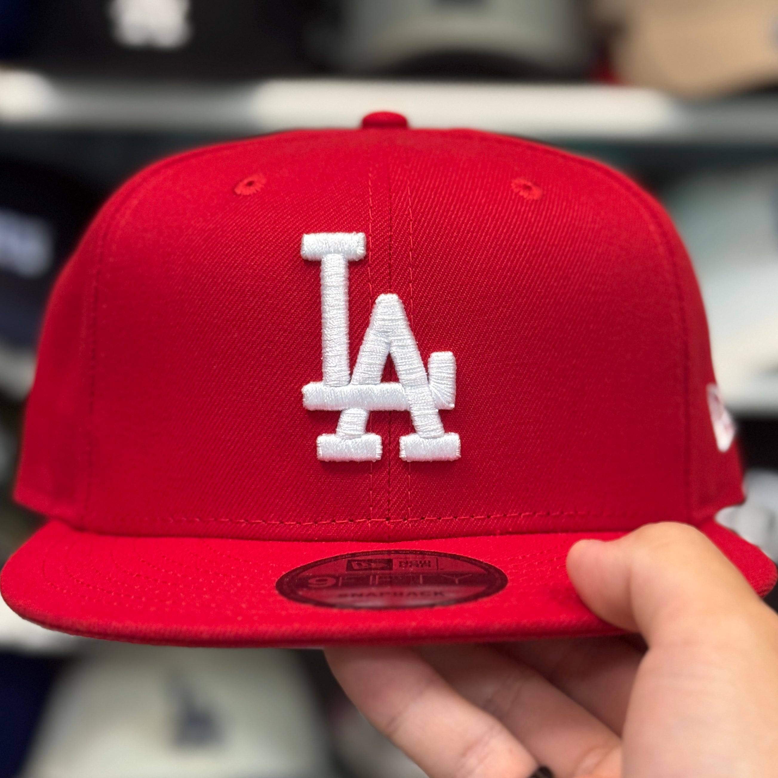 New Era Los Angeles Dodgers Red 9FIFTY Snapback - Product Image