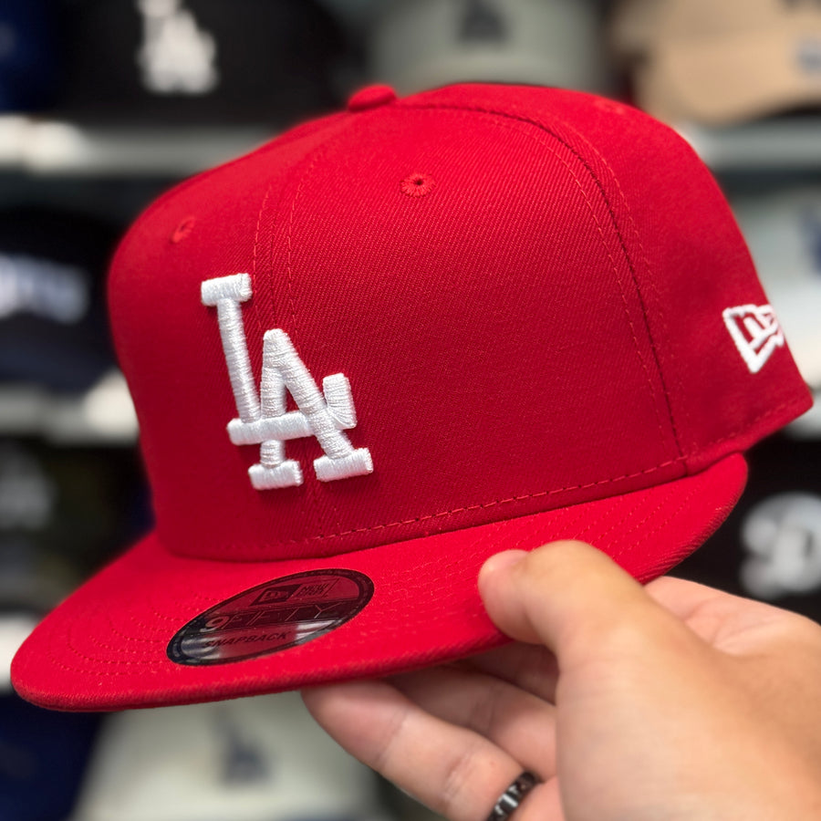 New Era Los Angeles Dodgers Red 9FIFTY Snapback - Product Image