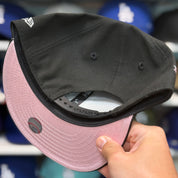 New Era Los Angeles Dodgers '50th Anniversary x Rose' Black 9FIFTY Snapback - Product Image