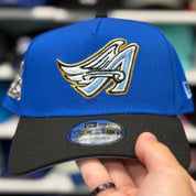 New Era Los Angeles Angels '50th Anniversary' A-Frame Blue/Black 9FORTY Snapback - Product Image