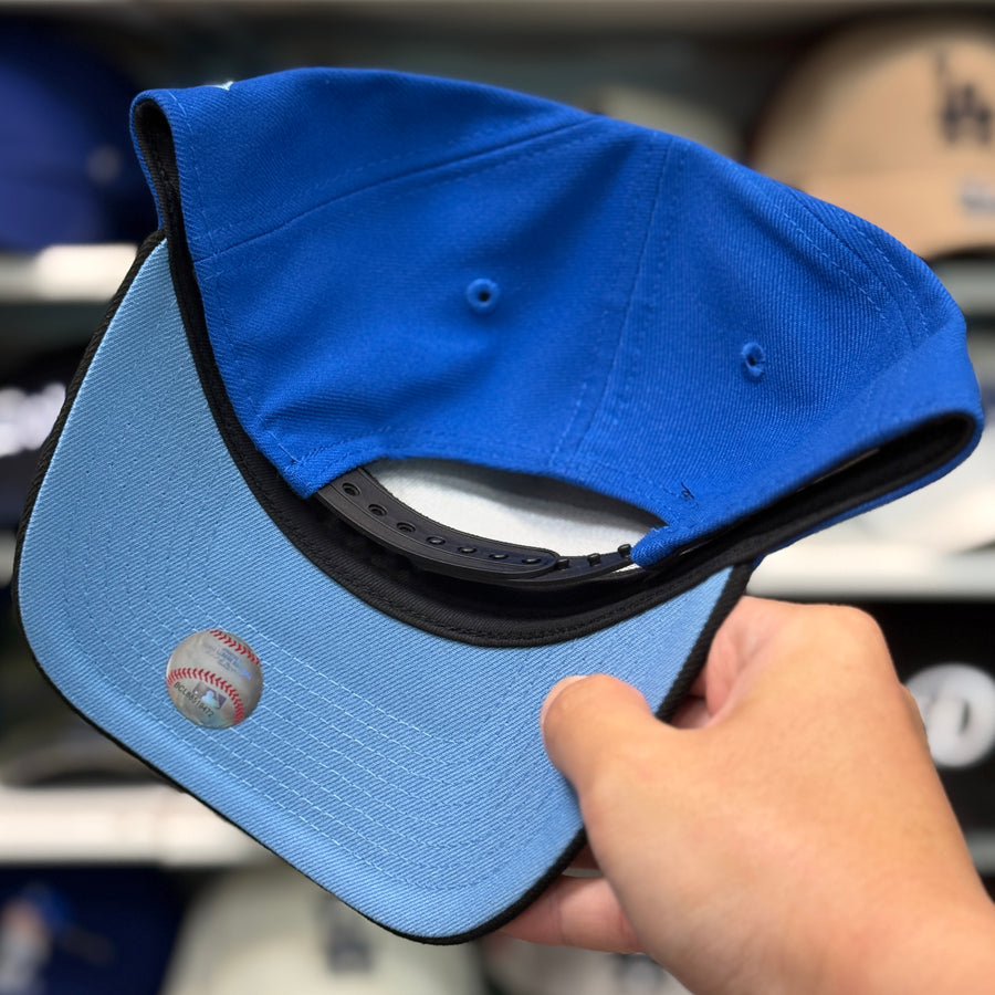 New Era Los Angeles Angels '50th Anniversary' A-Frame Blue/Black 9FORTY Snapback - Product Image