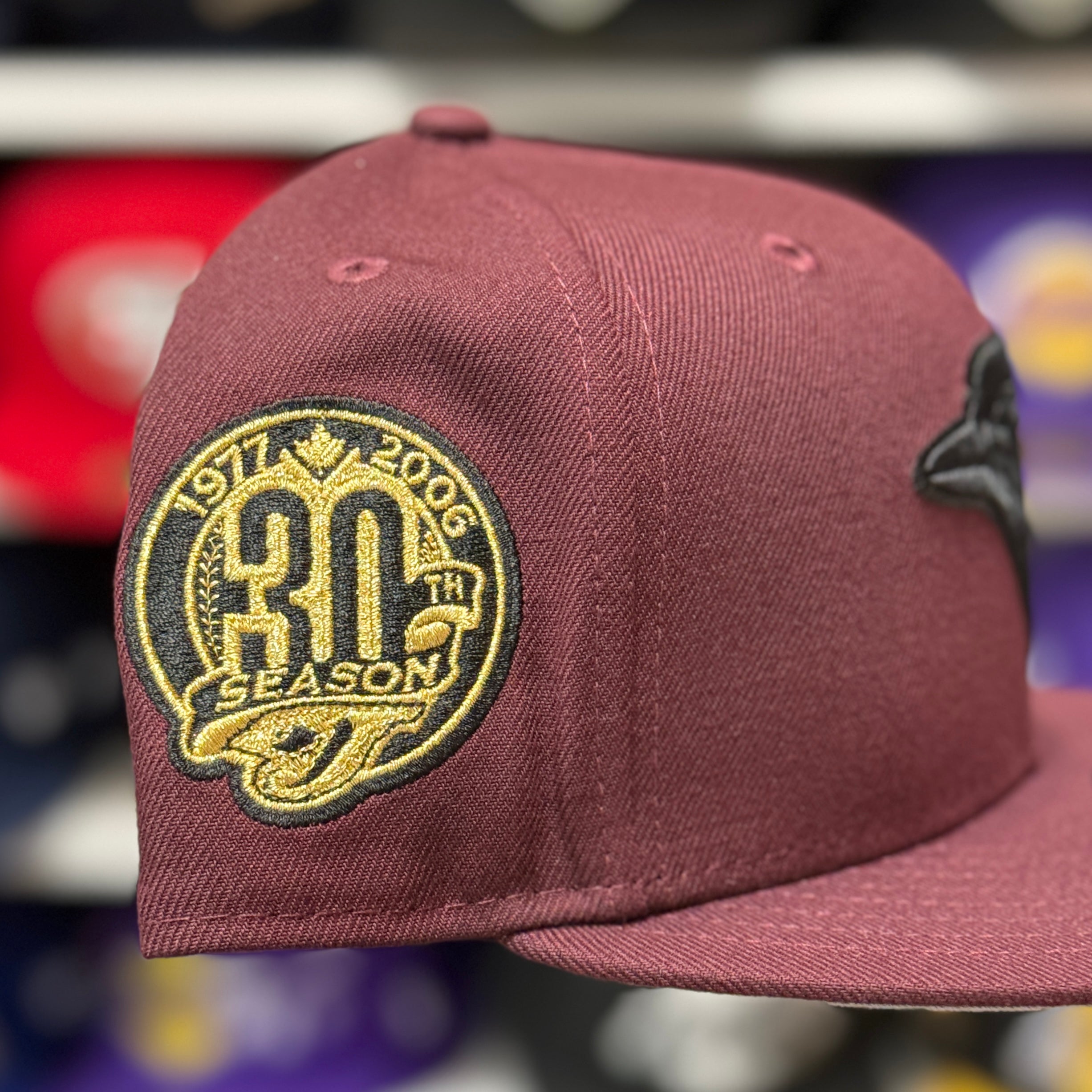 New Era Toronto Blue Jays '30th Season' Maroon 9FIFTY Snapback - Product Image