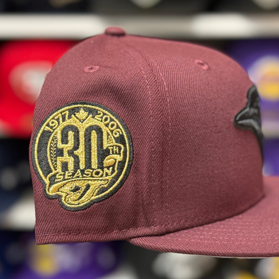 New Era Toronto Blue Jays '30th Season' Maroon 9FIFTY Snapback - Product Image