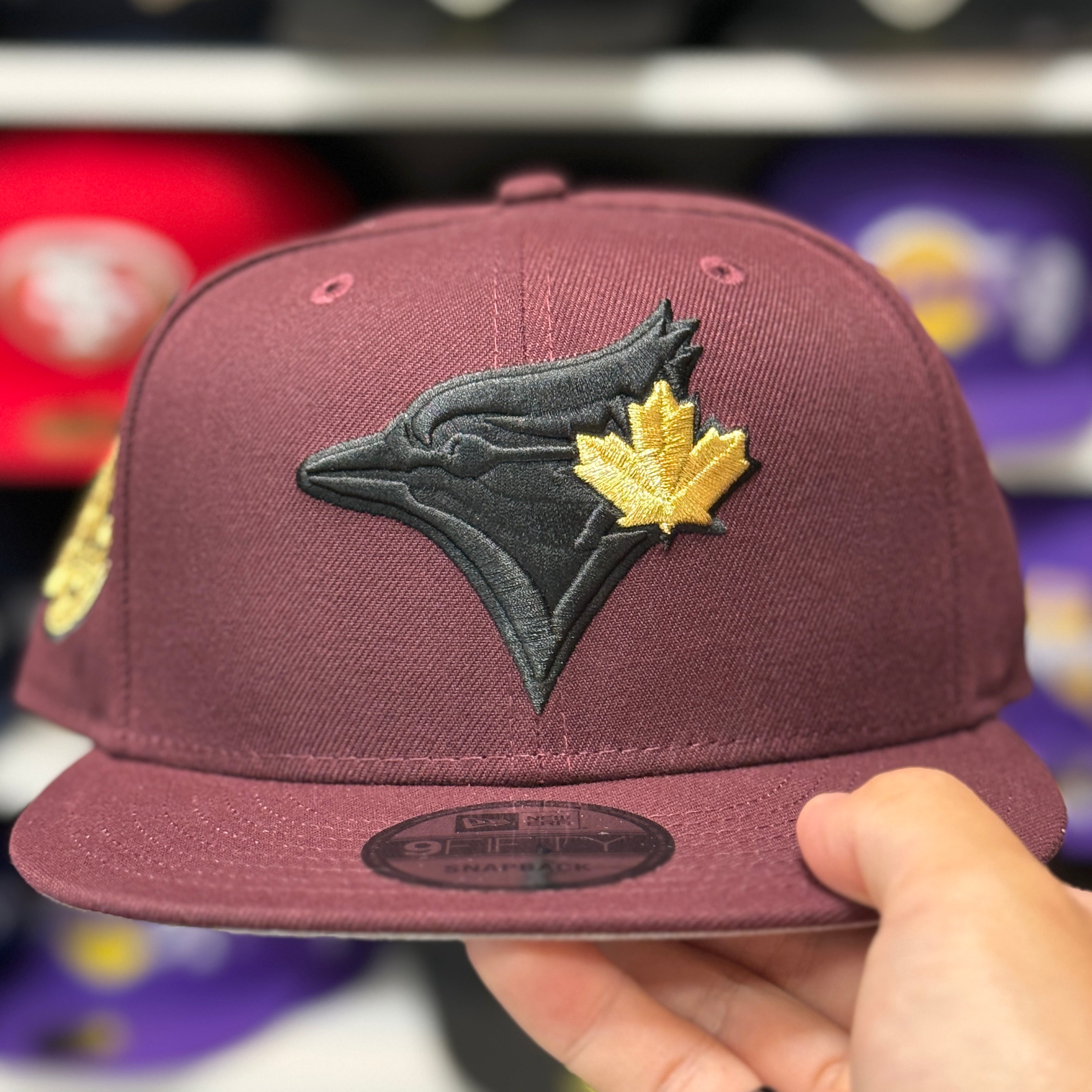 New Era Toronto Blue Jays '30th Season' Maroon 9FIFTY Snapback - Product Image
