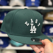 New Era Los Angeles Dodgers 'East LA' Dark Green 9FIFTY Snapback - Product Image