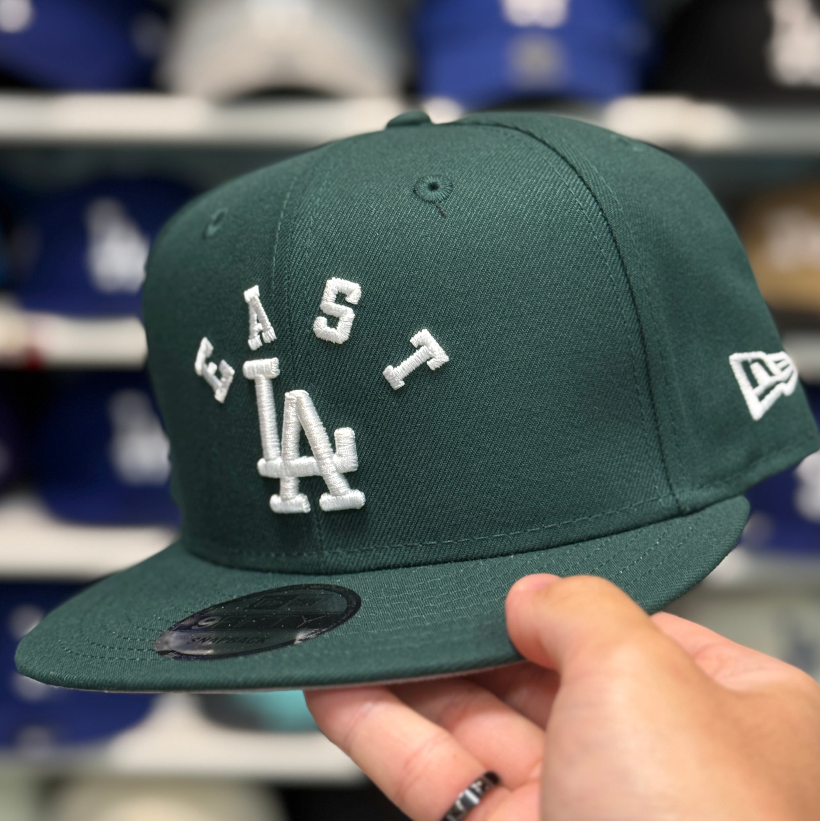 New Era Los Angeles Dodgers 'East LA' Dark Green 9FIFTY Snapback - Product Image