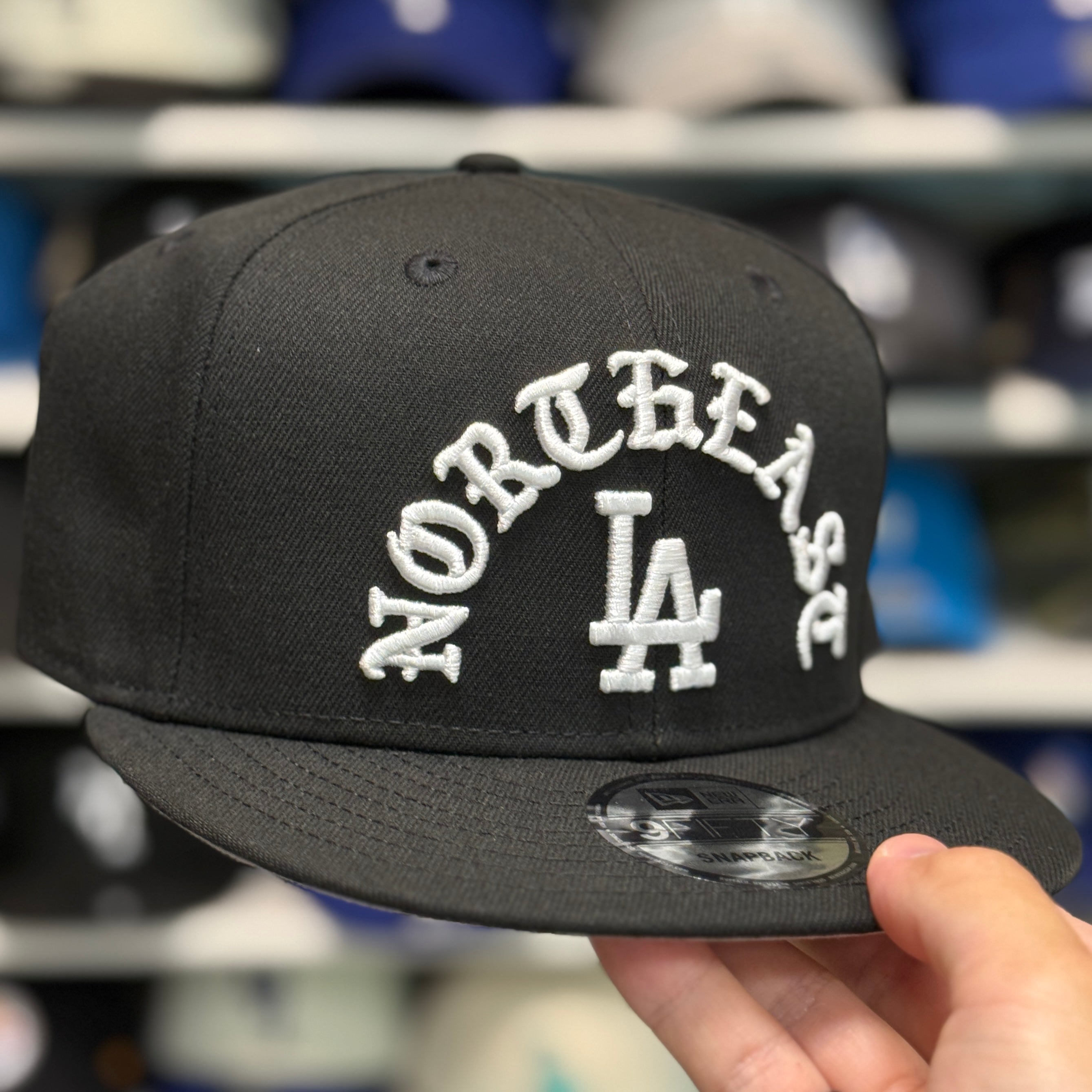 New Era Los Angeles Dodgers 'Northeast LA' Black 9FIFTY Snapback - Product Image