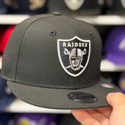 New Era Las Vegas Raiders Black Kids 9FIFTY Snapback - Product Image