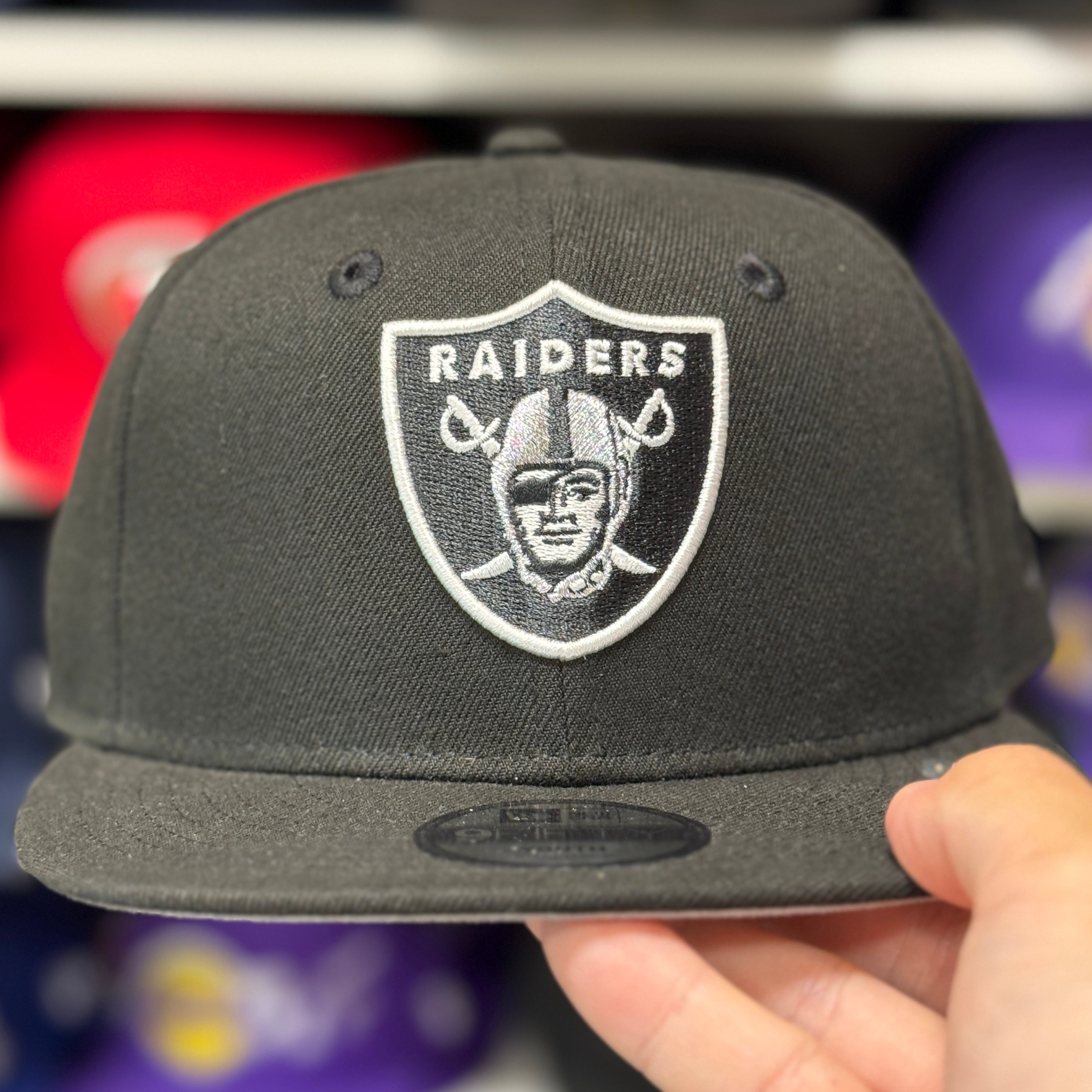 New Era Las Vegas Raiders Black Kids 9FIFTY Snapback - Product Image