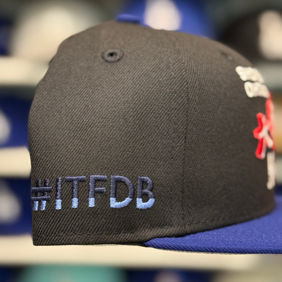 New Era Los Angeles Dodgers 'Anime Ohtani' Black/Blue Kids 9FIFTY Snapback - Product Image