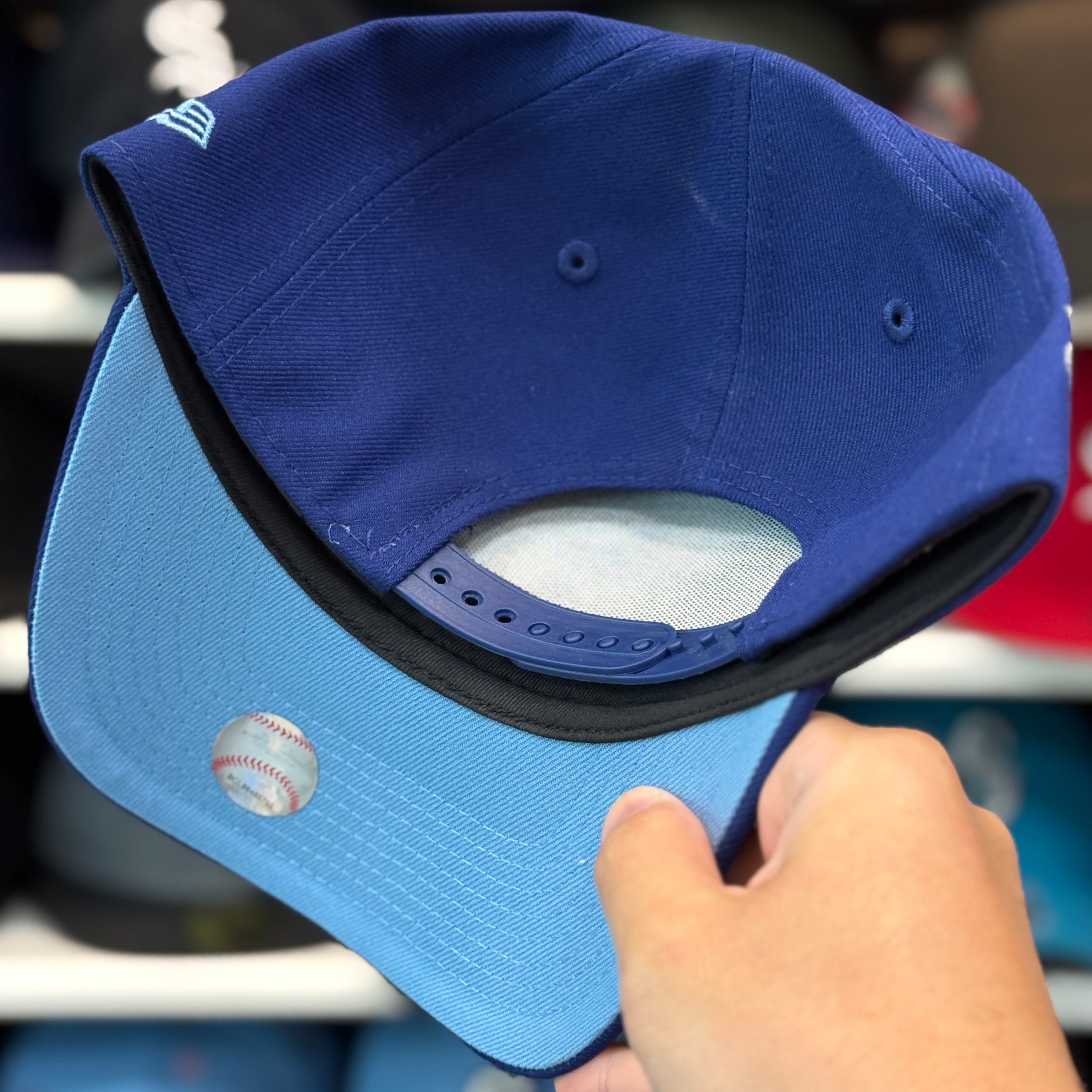 New Era Chicago White Sox '2005 World Series' A-Frame Blue 9FORTY Snapback - Product Image