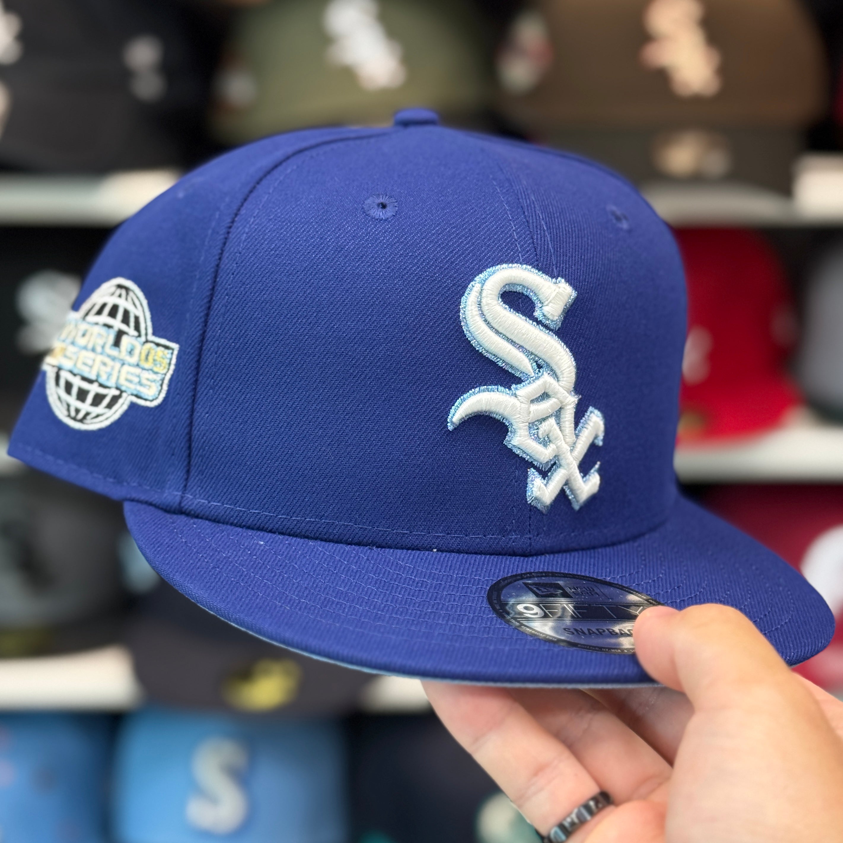 New Era Chicago White Sox '2005 World Series' Blue 9FIFTY Snapback - Product Image