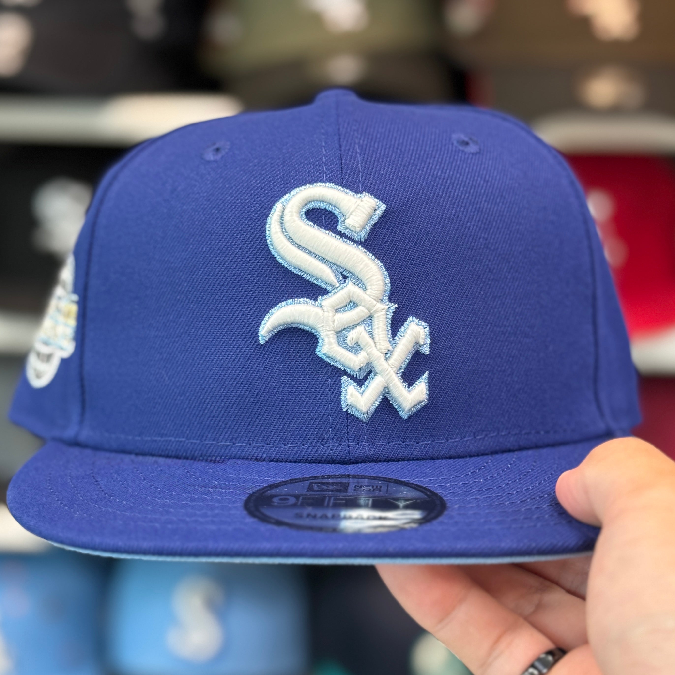 New Era Chicago White Sox '2005 World Series' Blue 9FIFTY Snapback - Product Image