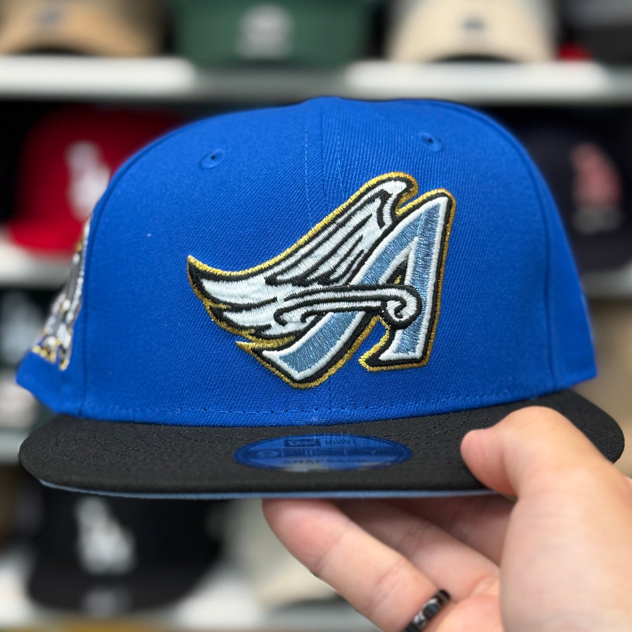 New Era Los Angeles Angels '50th Anniversary' Blue/Black 9FIFTY Snapback - Product Image