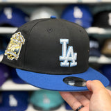 New Era Los Angeles Dodgers '40th Anniversary' Black/Blue 9FIFTY Snapback