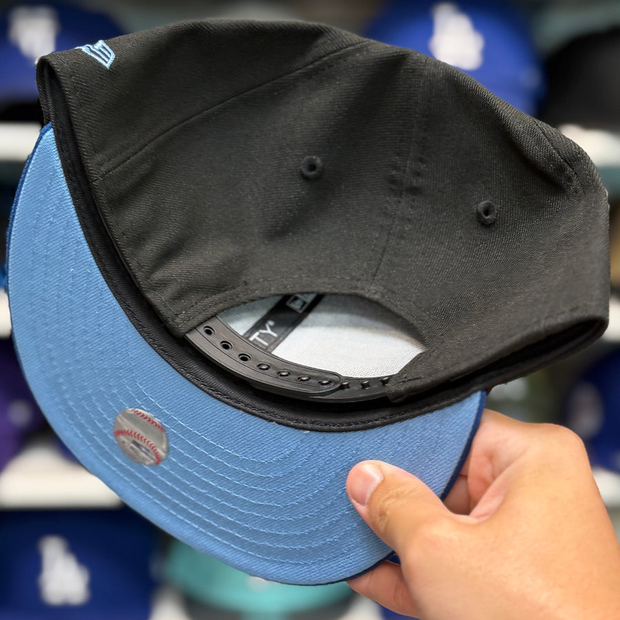 New Era Los Angeles Dodgers '40th Anniversary' Black/Blue 9FIFTY Snapback - Product Image