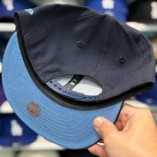 New Era Los Angeles Dodgers Gothic Script '60th Anniversary' Black/Navy 9FIFTY Snapback - Product Image