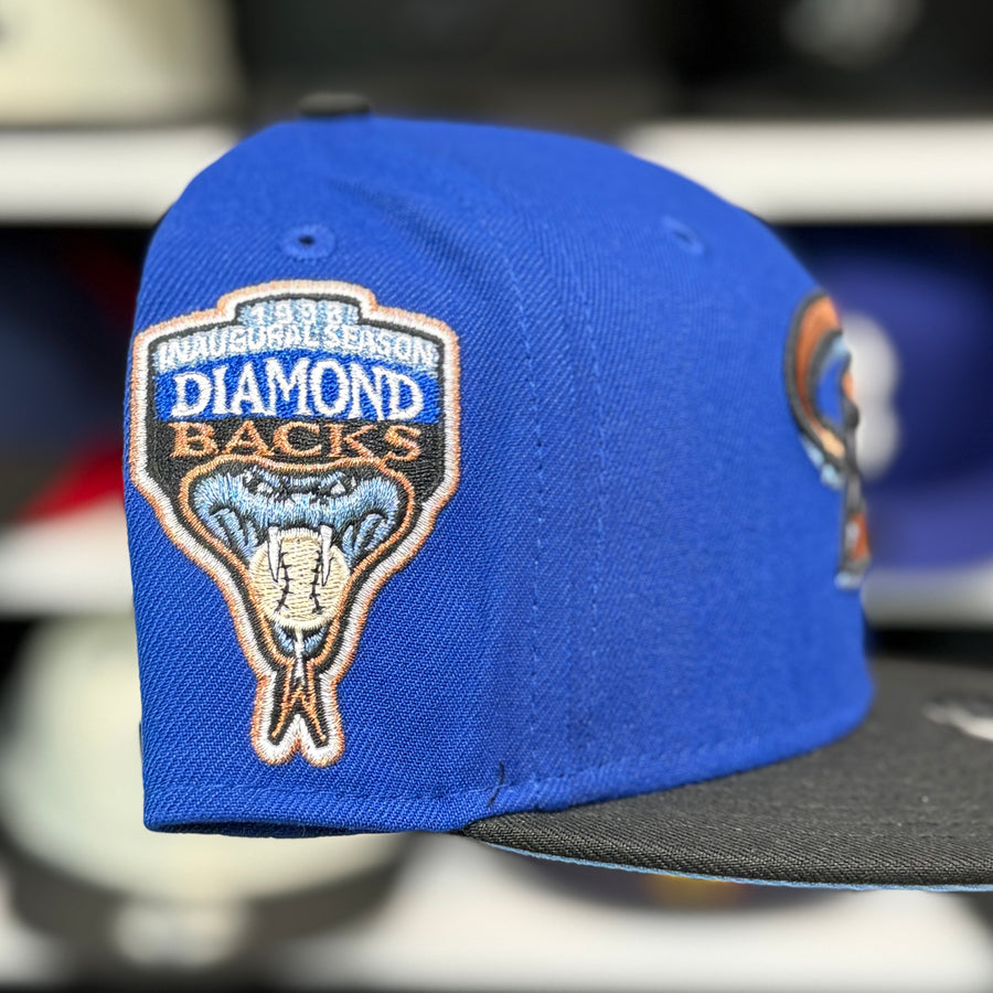 New Era Arizona Diamondbacks '1998 Inaugural Season' Blue/Black 9FIFTY Snapback - Product Image