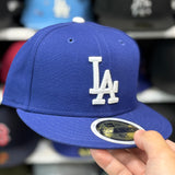 New Era Los Angeles Dodgers Kids Authentic Collection Blue 59FIFTY Fitted Hat