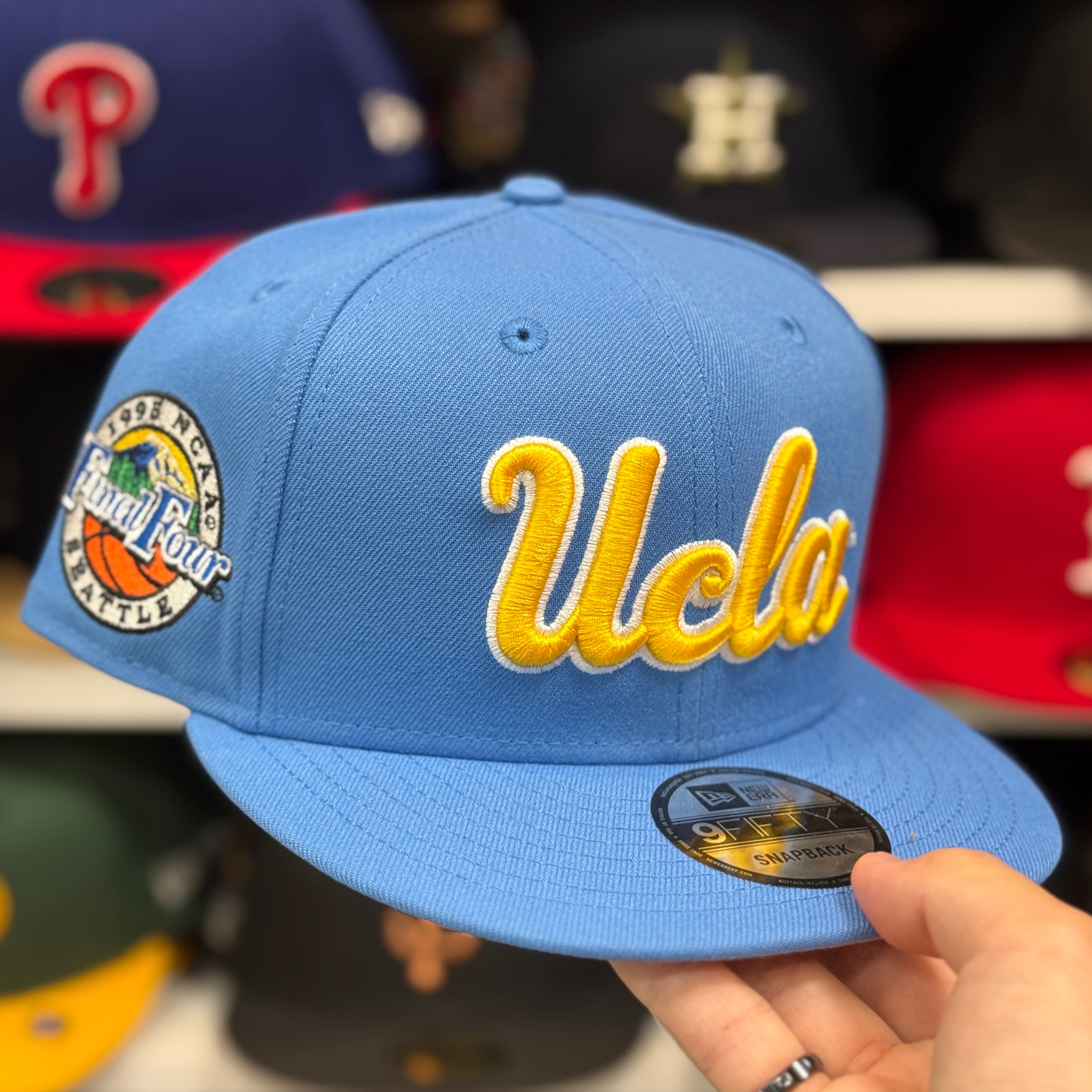 New Era UCLA Bruins '1998 Final Four' Light Blue 9FIFTY Snapback - Product Image