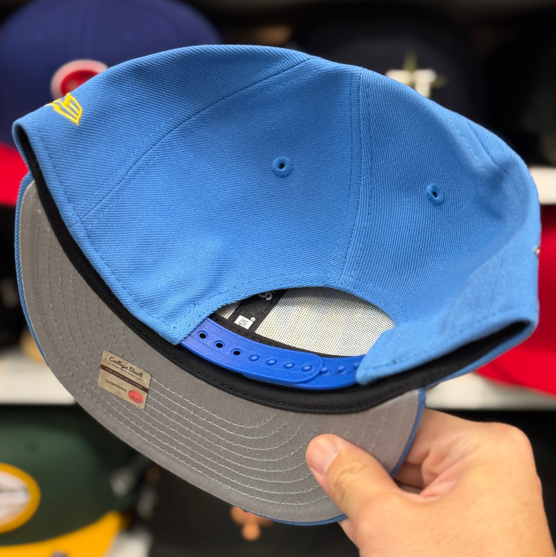 New Era UCLA College '1998 Final Four' Light Blue 9FIFTY Snapback - Product Image