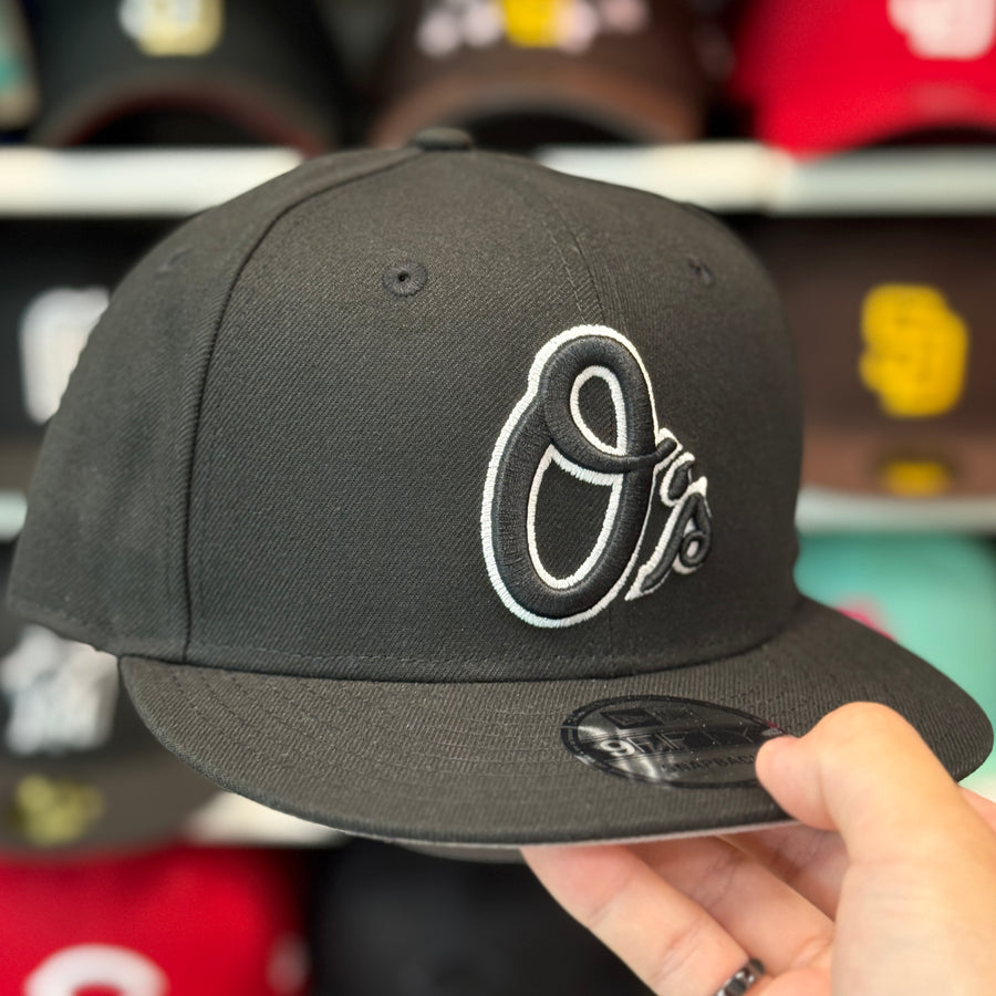 New Era Baltimore Orioles Outline Black 9FIFTY Snapback - Product Image