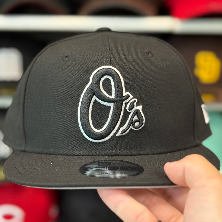 New Era Baltimore Orioles Outline Black 9FIFTY Snapback - Product Image