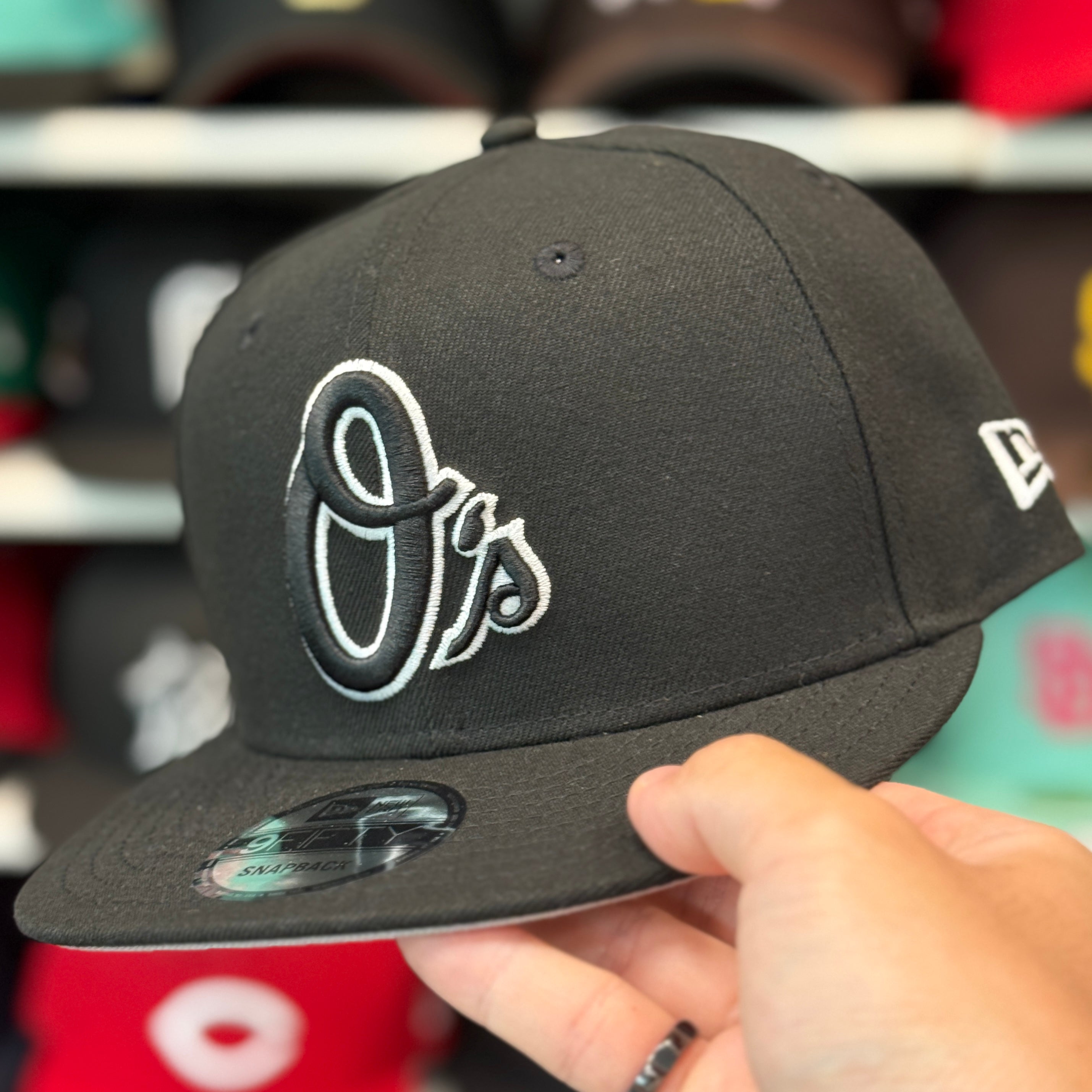 New Era Baltimore Orioles Outline Black 9FIFTY Snapback - Product Image