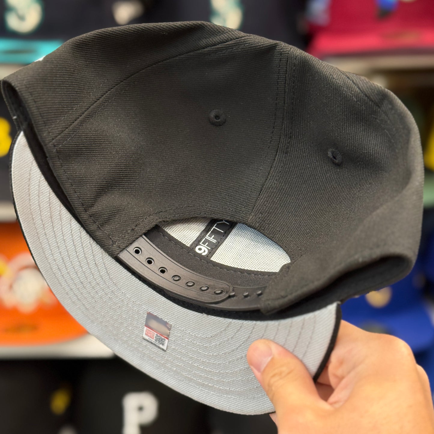 New Era Long Beach College Black 9FIFTY Snapback - Product Image