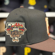 New Era Pittsburgh Pirates 'All Star Game' A-Frame Black/Brown 9FIFTY Snapback - Product Image
