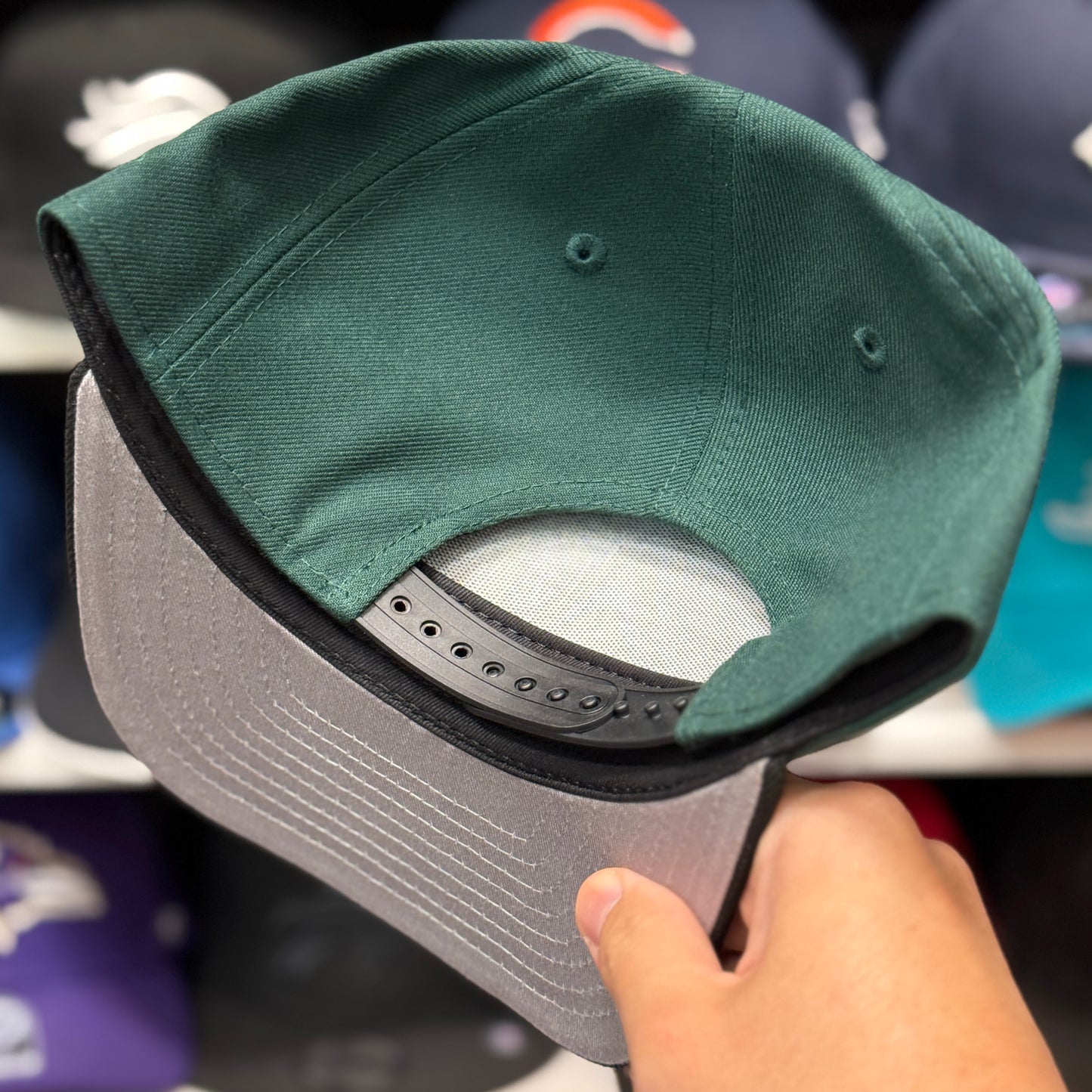 New Era Chicago Blackhawks 'All Star Game' A-Frame Dark Green/Black 9FIFTY Snapback