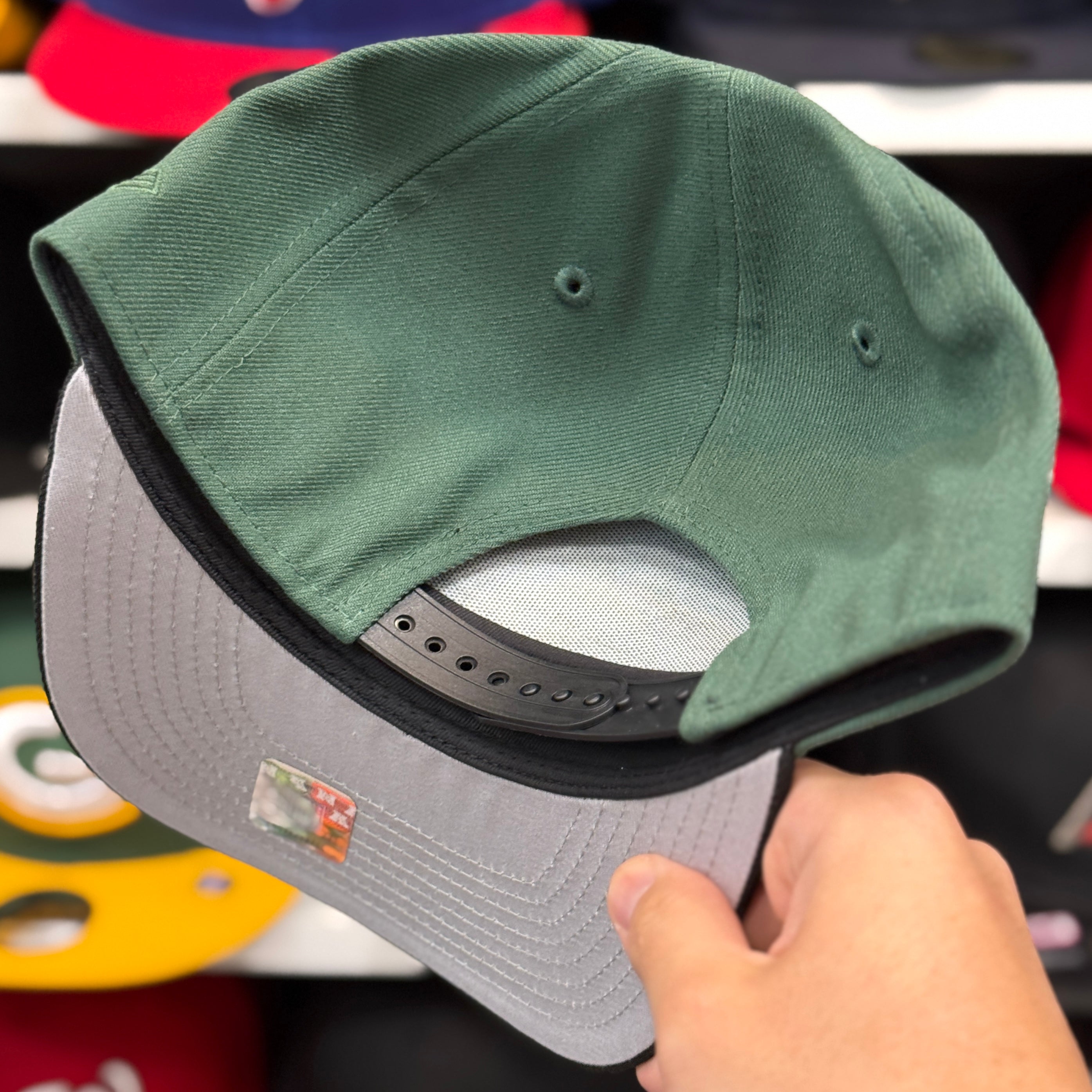 New Era Green Bay Packers '1999 Pro Bowl' A-Frame Green/Black 9FIFTY Snapback - Product Image