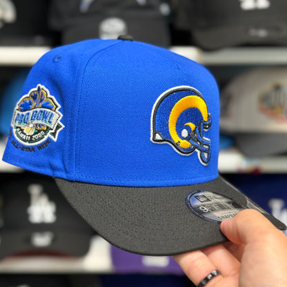 New Era Los Angeles Rams '2000 Pro Bowl' A-Frame Blue/Black 9FIFTY Snapback