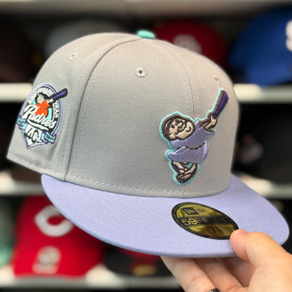 New Era San Diego Padres '40th Anniversary' Silver/Periwinkle 59FIFTY Fitted Hat - Product Image