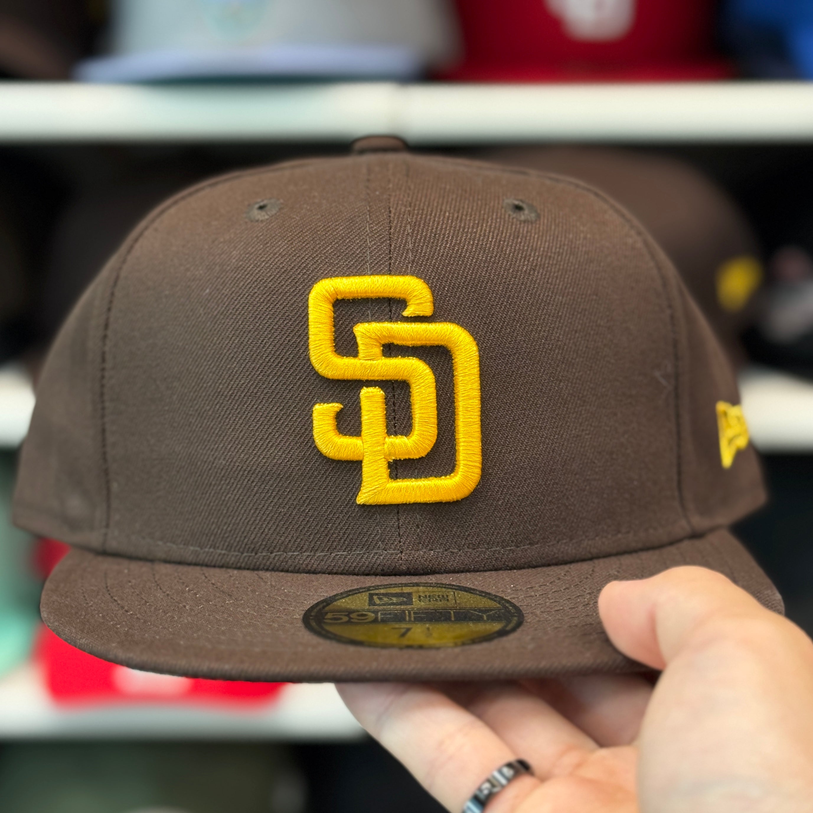 New Era San Diego Padres Brown 59FIFTY Fitted Hat - Product Image