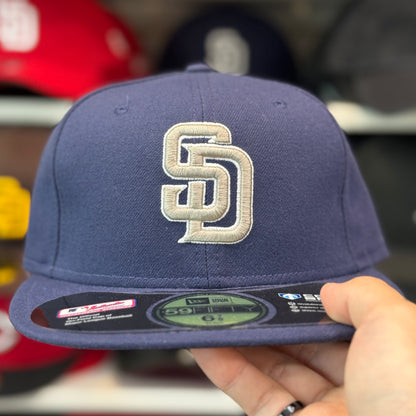 New Era San Diego Padres Navy Vintage 59FIFTY Fitted Hat - Product Image