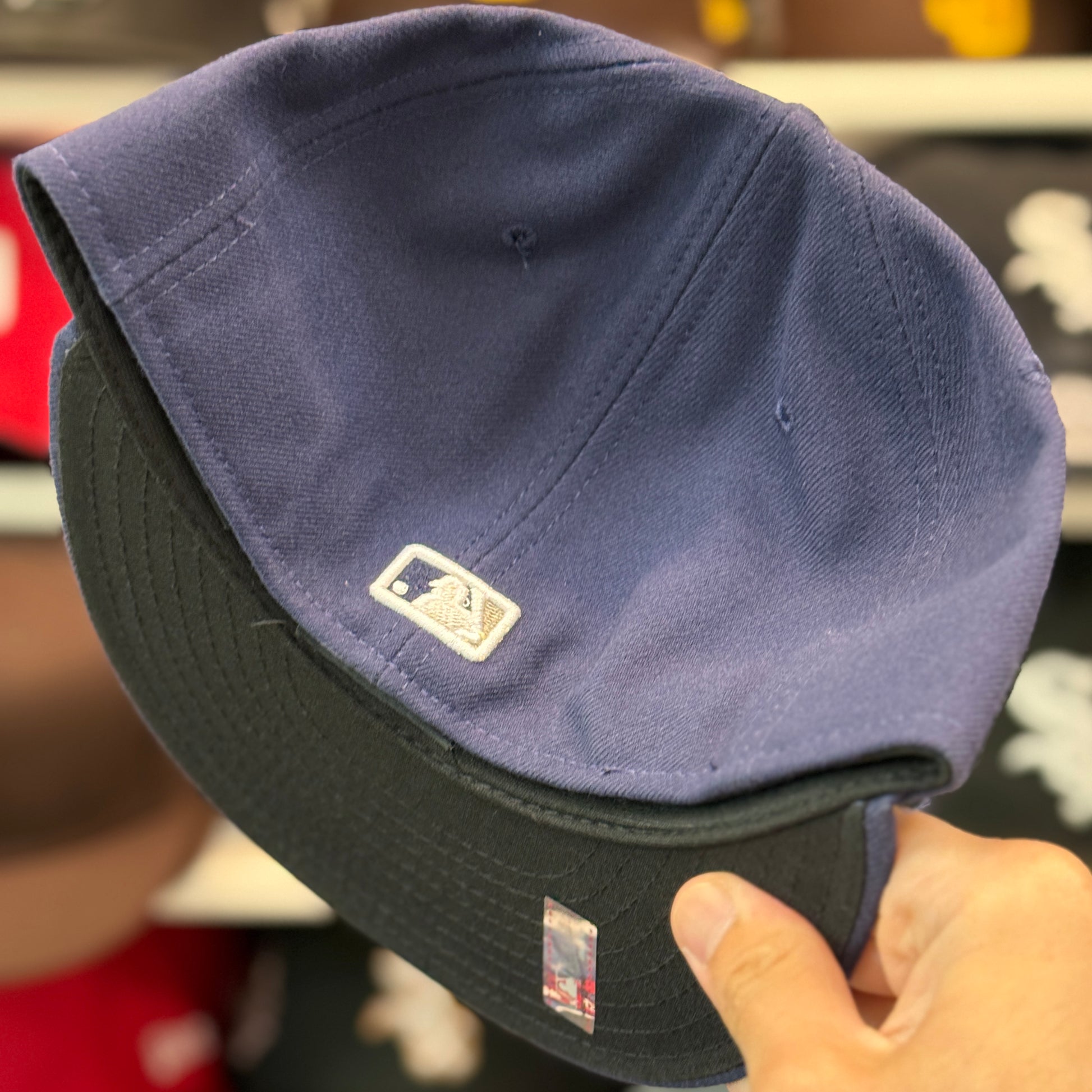 New Era San Diego Padres Navy 59FIFTY Fitted Hat - Product Image