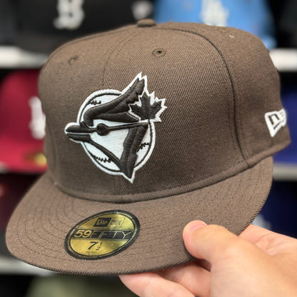 New Era Toronto Blue Jays Brown 59FIFTY Fitted Hat | Size 7 5/8 - Product Image