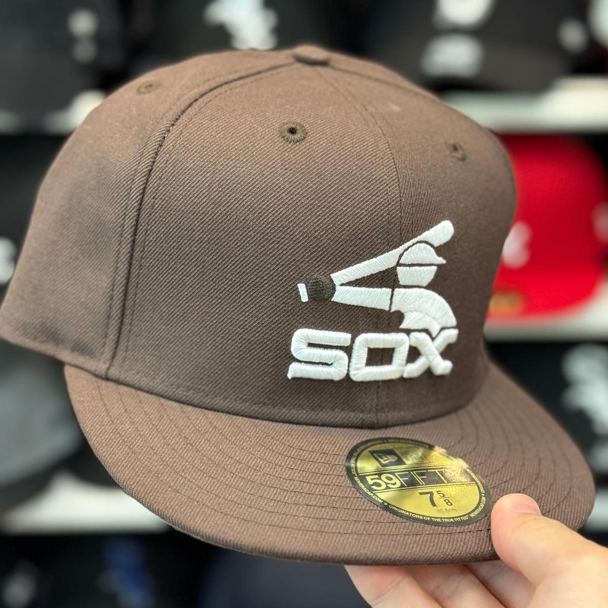 New Era Chicago White Sox 'Batterman' Brown 59FIFTY Fitted Hat - Product Image