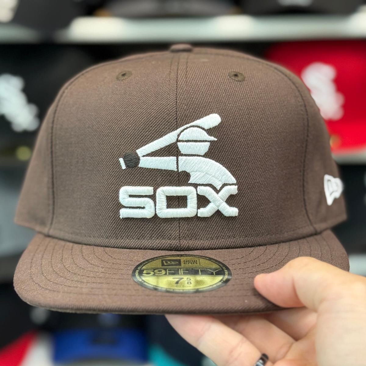 New Era Chicago White Sox 'Batterman' Brown 59FIFTY Fitted Hat - Product Image