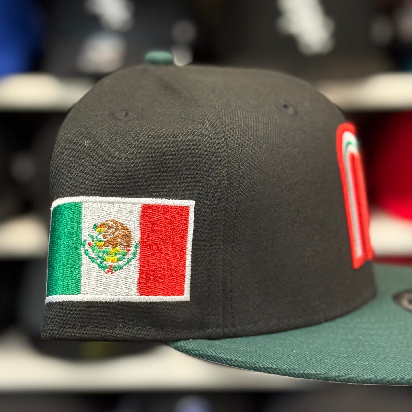 New Era Mexico WBC World Baseball Classic 9FIFTY Snapback Black/Green